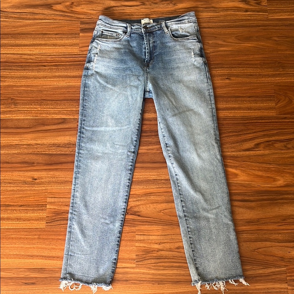 High Rise Slim Denim Jeans